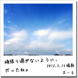 2012.3.13 空